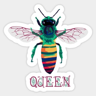 Queen Bee Sticker